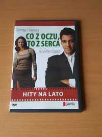 Film DVD "CO Z OCZU, TO Z SERCA", George Clooney i Jennifer Lopez