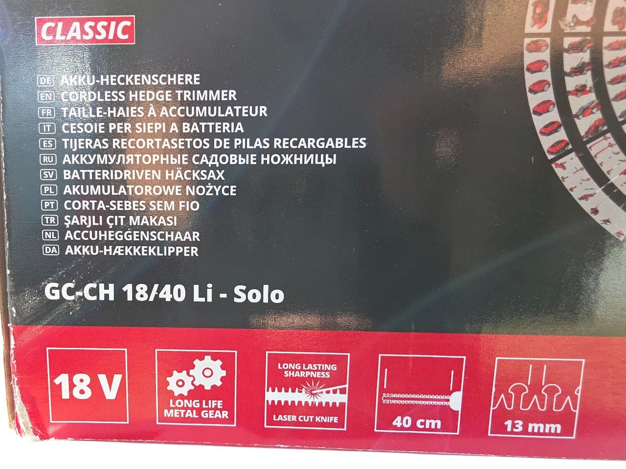 Nozyce do zywoplotu Einhell GC-CH 18/40