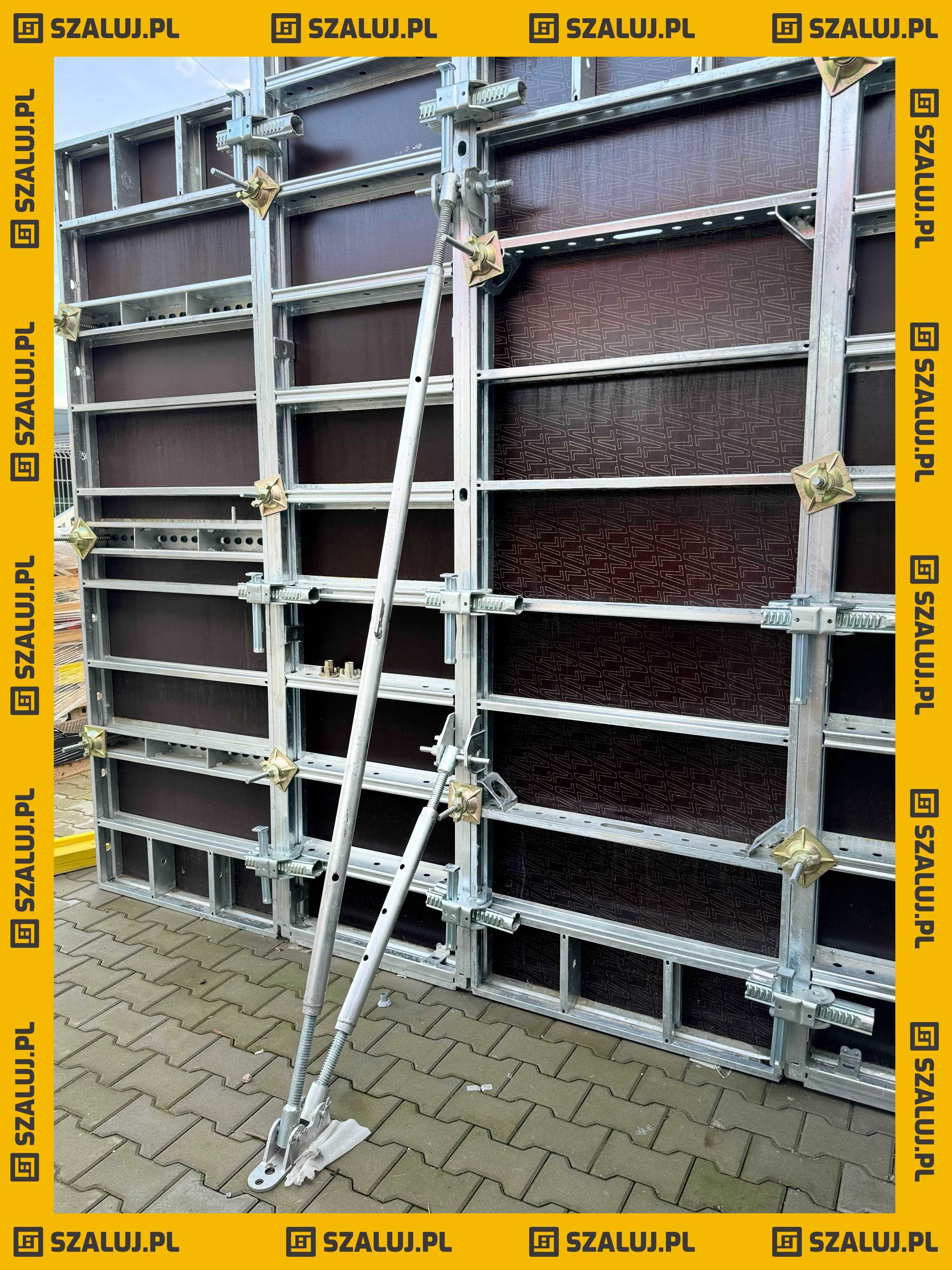 Panele szalunkowe sklejka brzozowa szalunki lekkie Bauframe-Alu 90x300