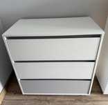 KLUPŚ Komoda DALIA grey biała