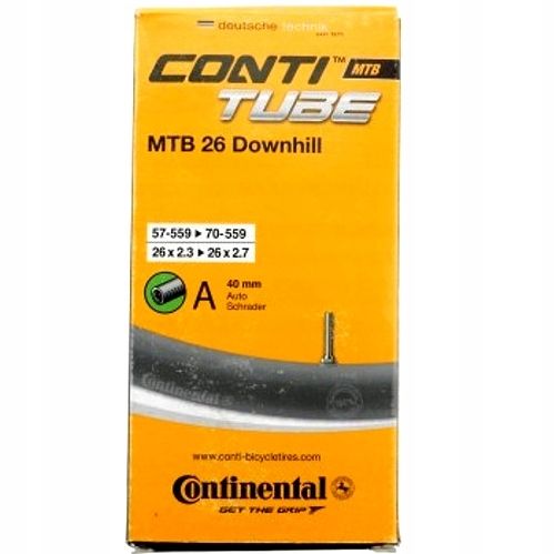 Continental Mtb 26 Dętka 1.5mm wentyl auto 40mm