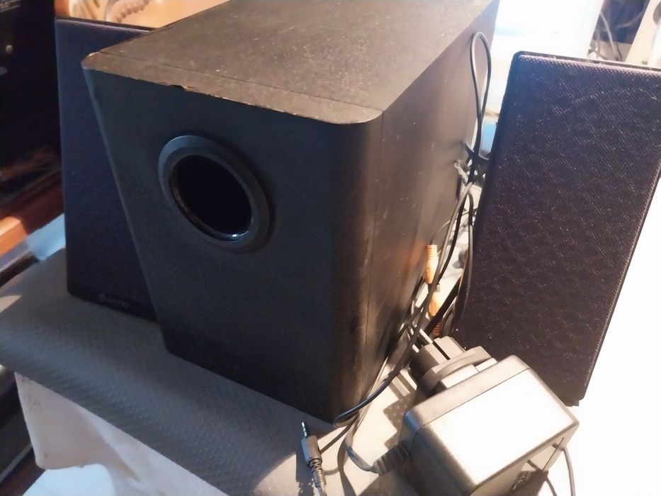 Colunas biamplificadas completas impecaveis