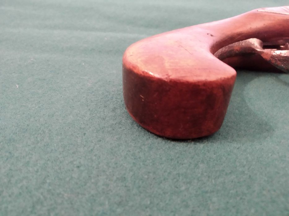 Pistola de pederneira de viagem francesa 1800.