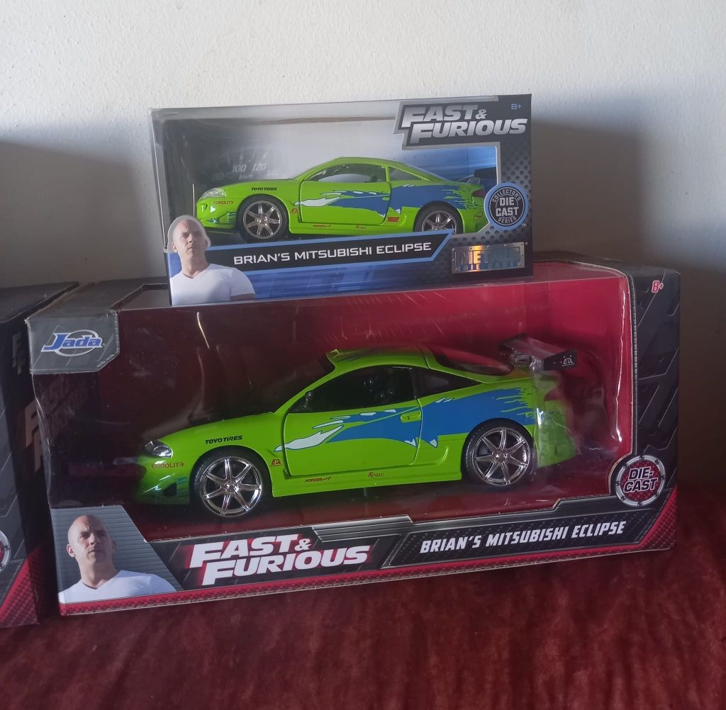 Fast & Furious escala 1/32 e 1/24 novos