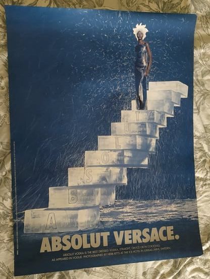 Colecção 6 posters Absolut Vodka Versace