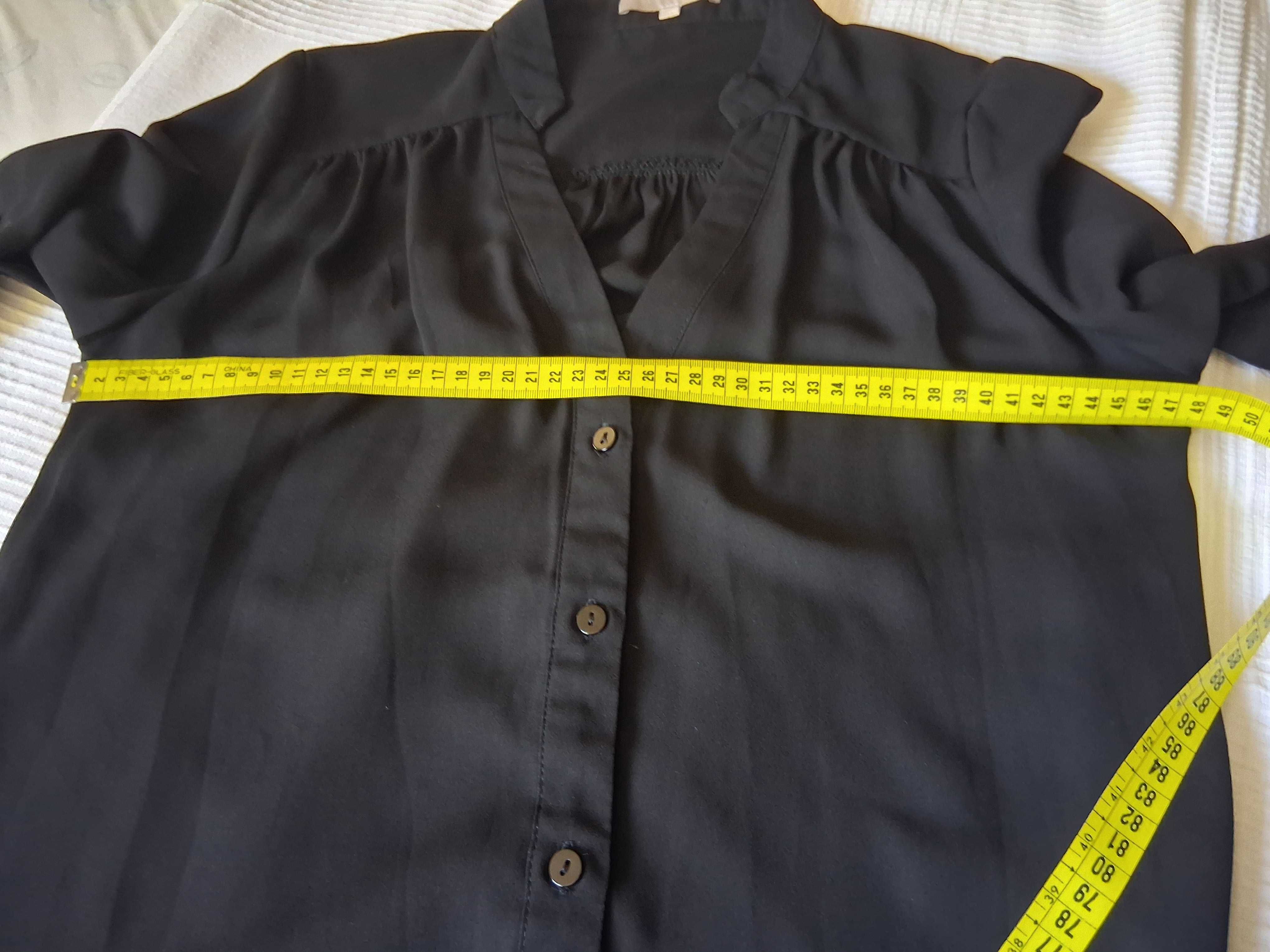 Blusa Pink Boom, preta, Tam M (Portes incluídos)