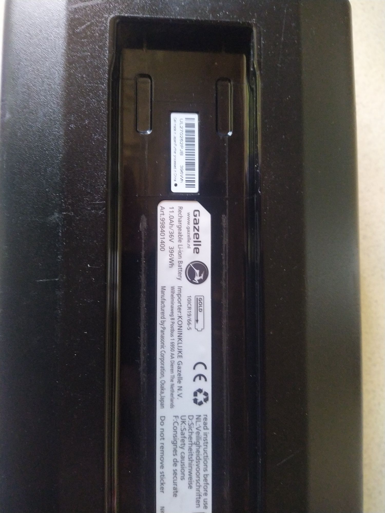 Bateria Gazelle Panasonic 36v 11.0Ah
