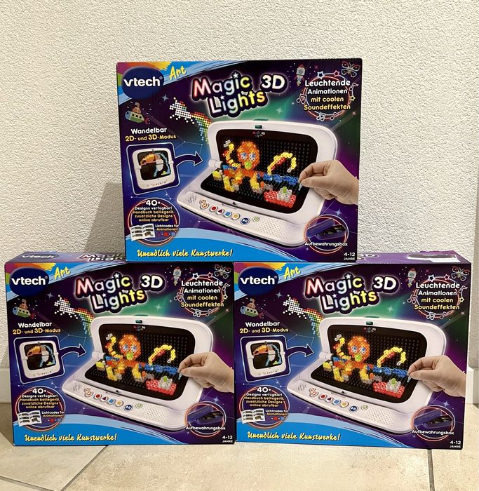 3D Планшет VTech Art Magic 3D Lights для таорчості. Світло та звук