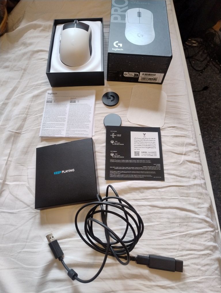 Mysz gamingowe Logitech g pro x superlight 2 bardzo dobry stan