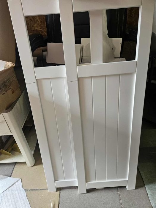 Szafka łazienkowa z szufladami komoda półka 55,5x29,5x86,5 cm WADA