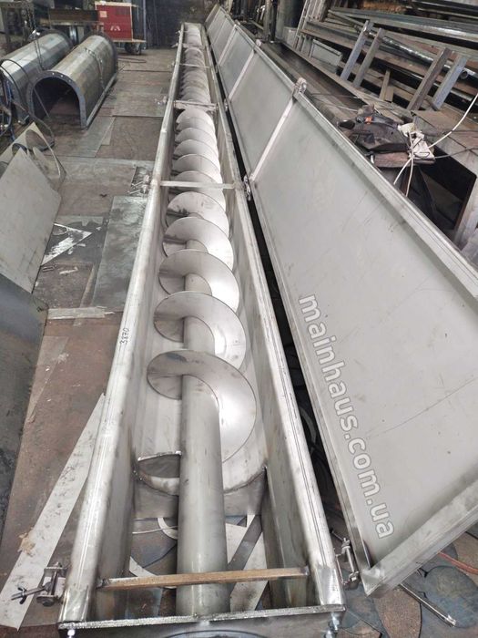 навантажувач для зерна шнековий конвеєр транспортер винтовий