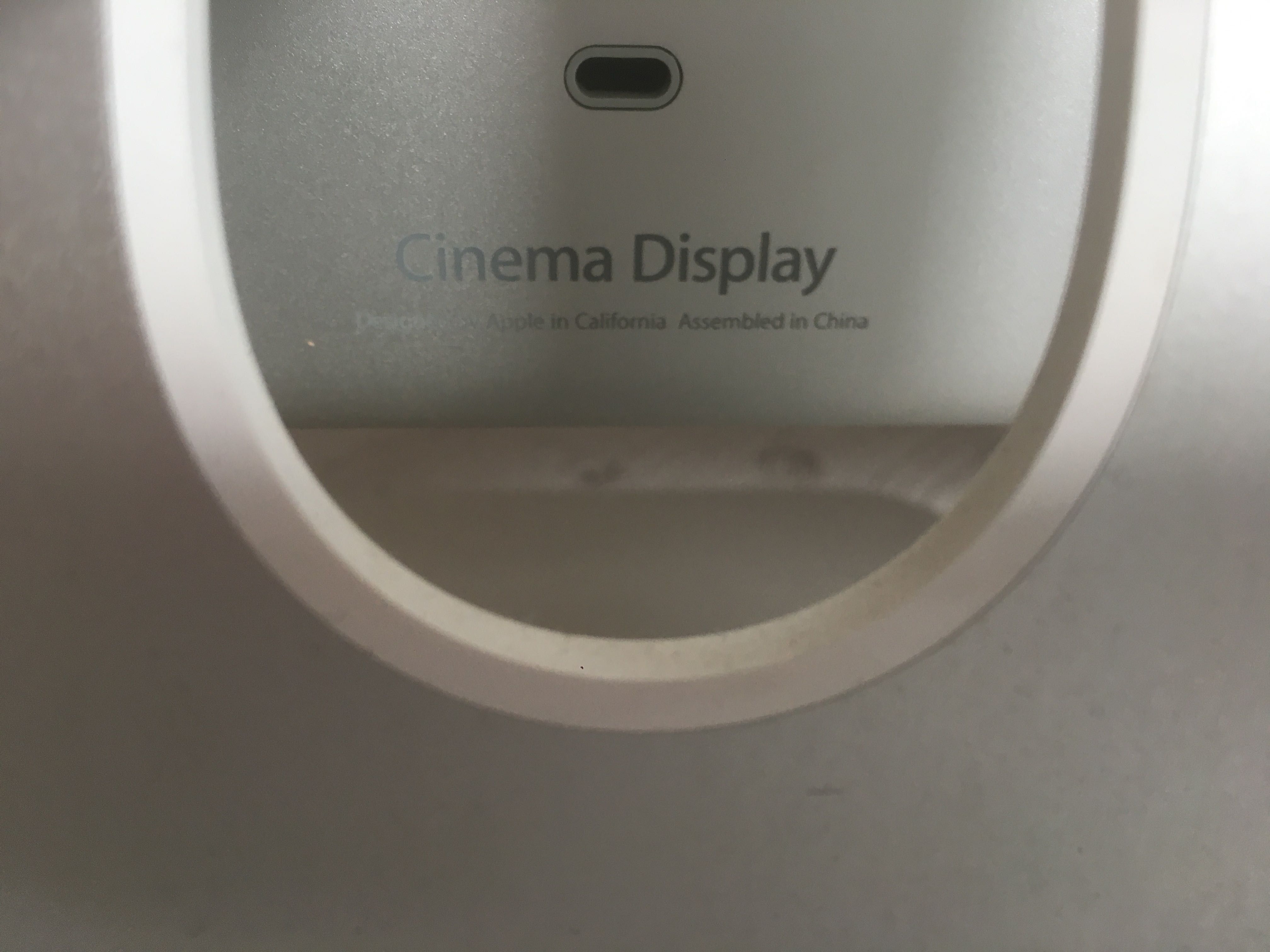 Monitor Apple Cinema Display