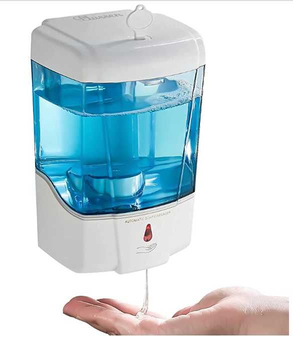 Dispensadores Automáticos de Sabonete Líquido 600ml - Sem Toque.