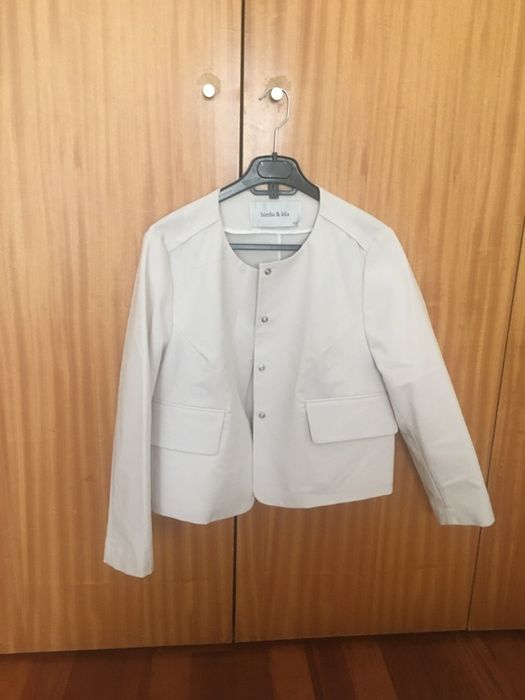 Casaco cinza claro BIMBA y lola