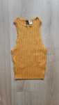 Top musztardowy h&m r. Xs
