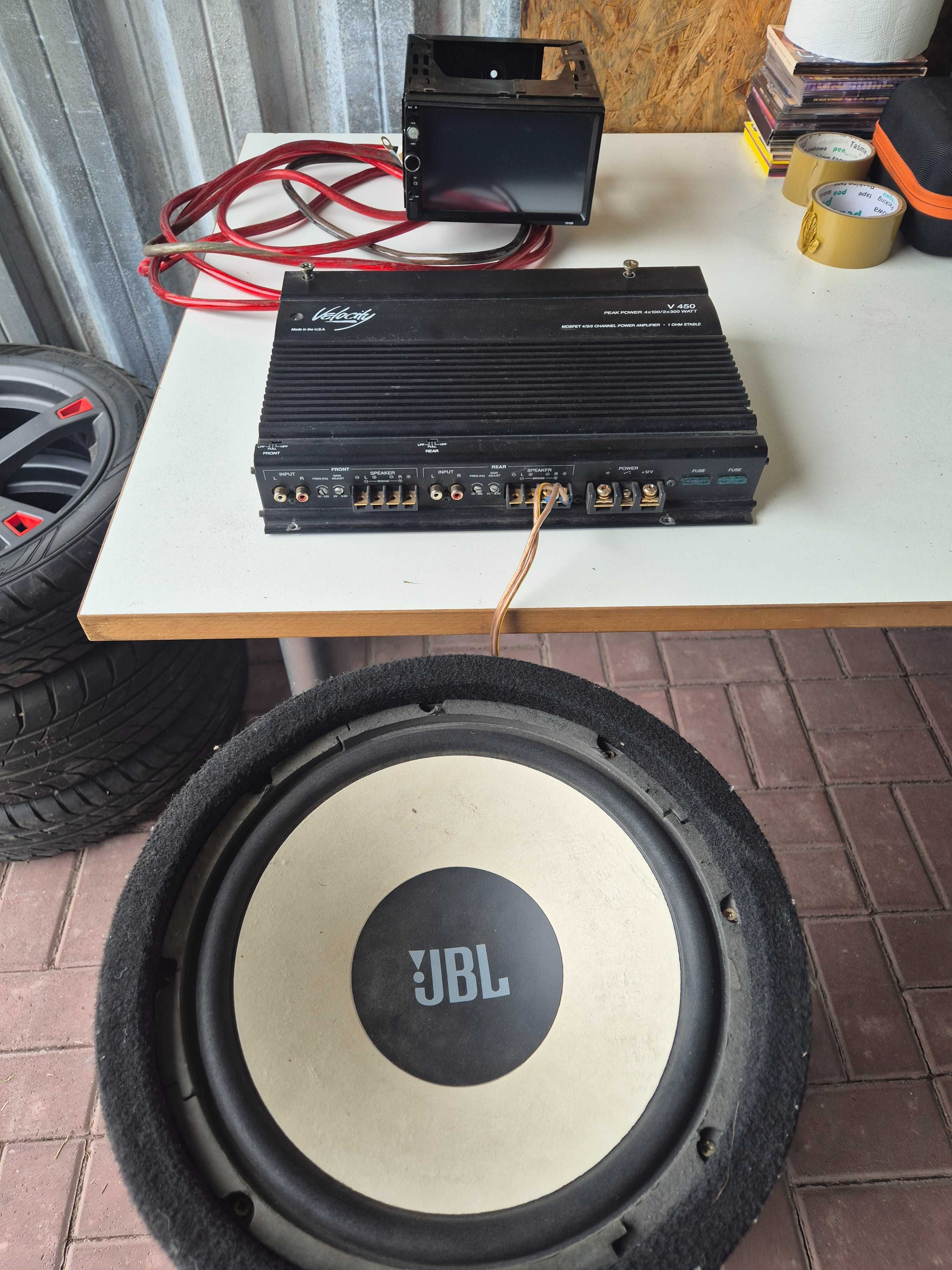 Tuba JBL wzmacniacz instalacja