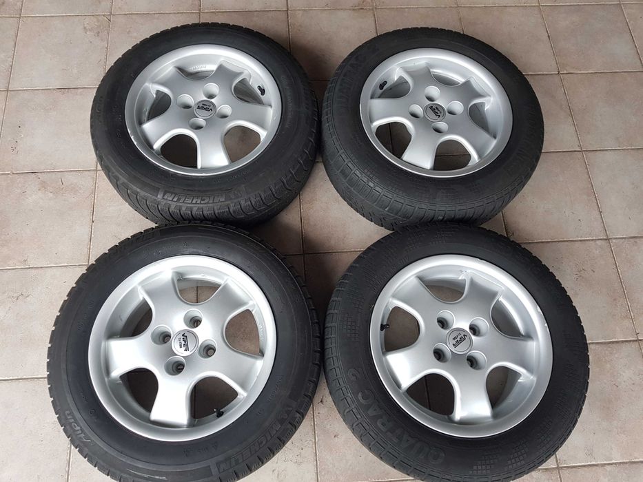 Felgi Koła Audi 80 B4 Cabrio 7x15 et37 4x108 opony 195/65/15
