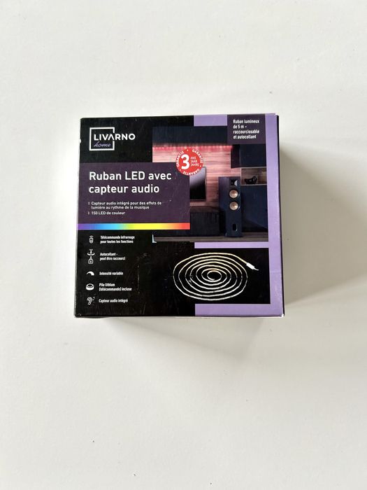 Taśma LED 5 m czuła na dźwięk Livarno Home