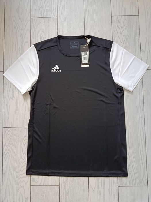 Nowa! Oryginalna Adidas koszulka piłkarska M męska czarna (086)