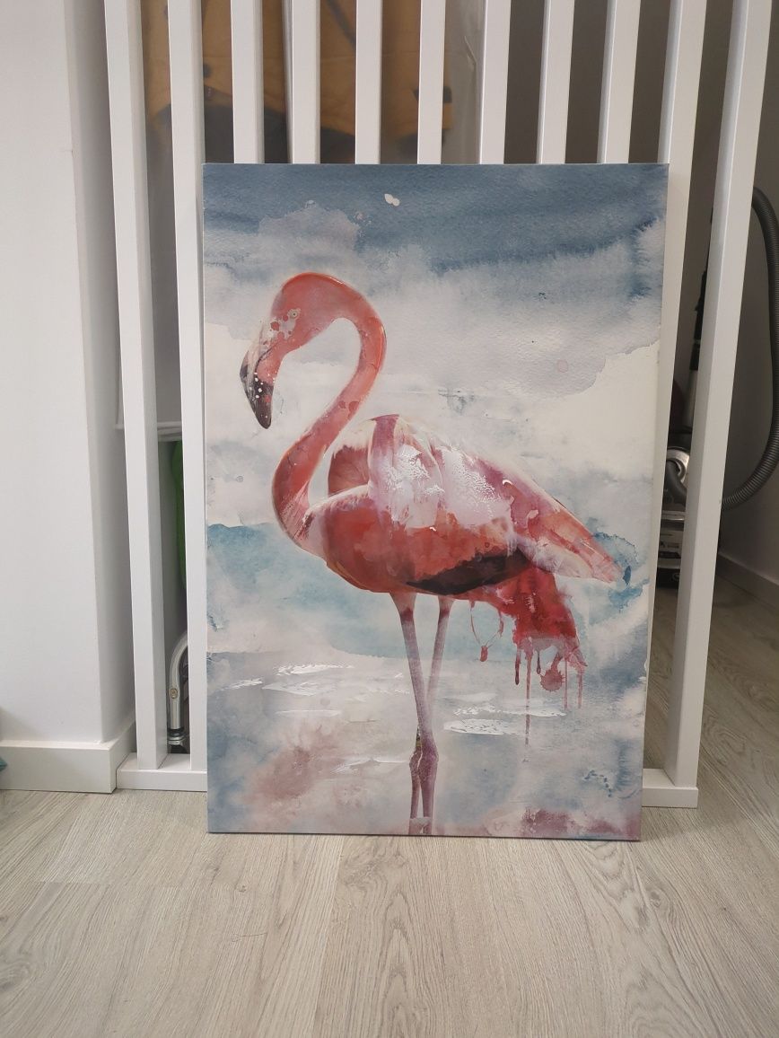 Quadro / Tela flamingo