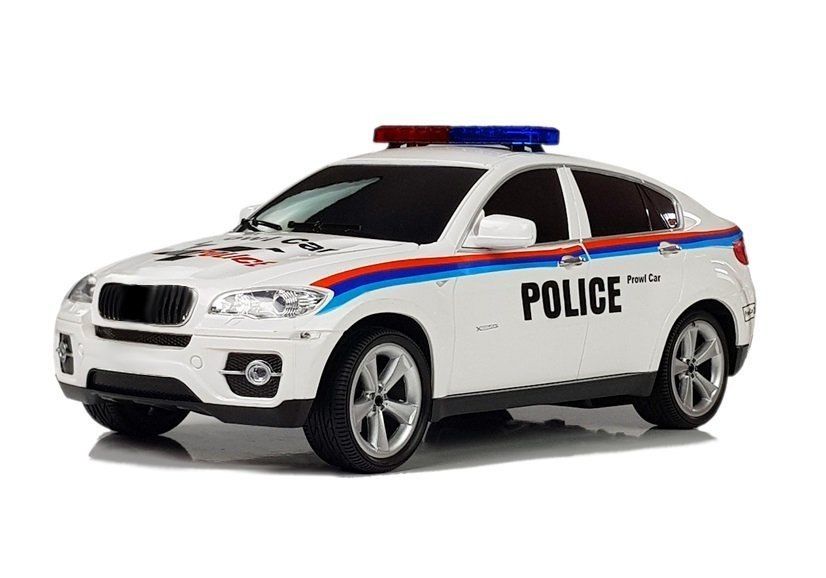 auto zdalnie sterowane policja coupe r/c