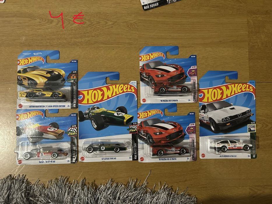 Hotwheels diversos mainline aveiro