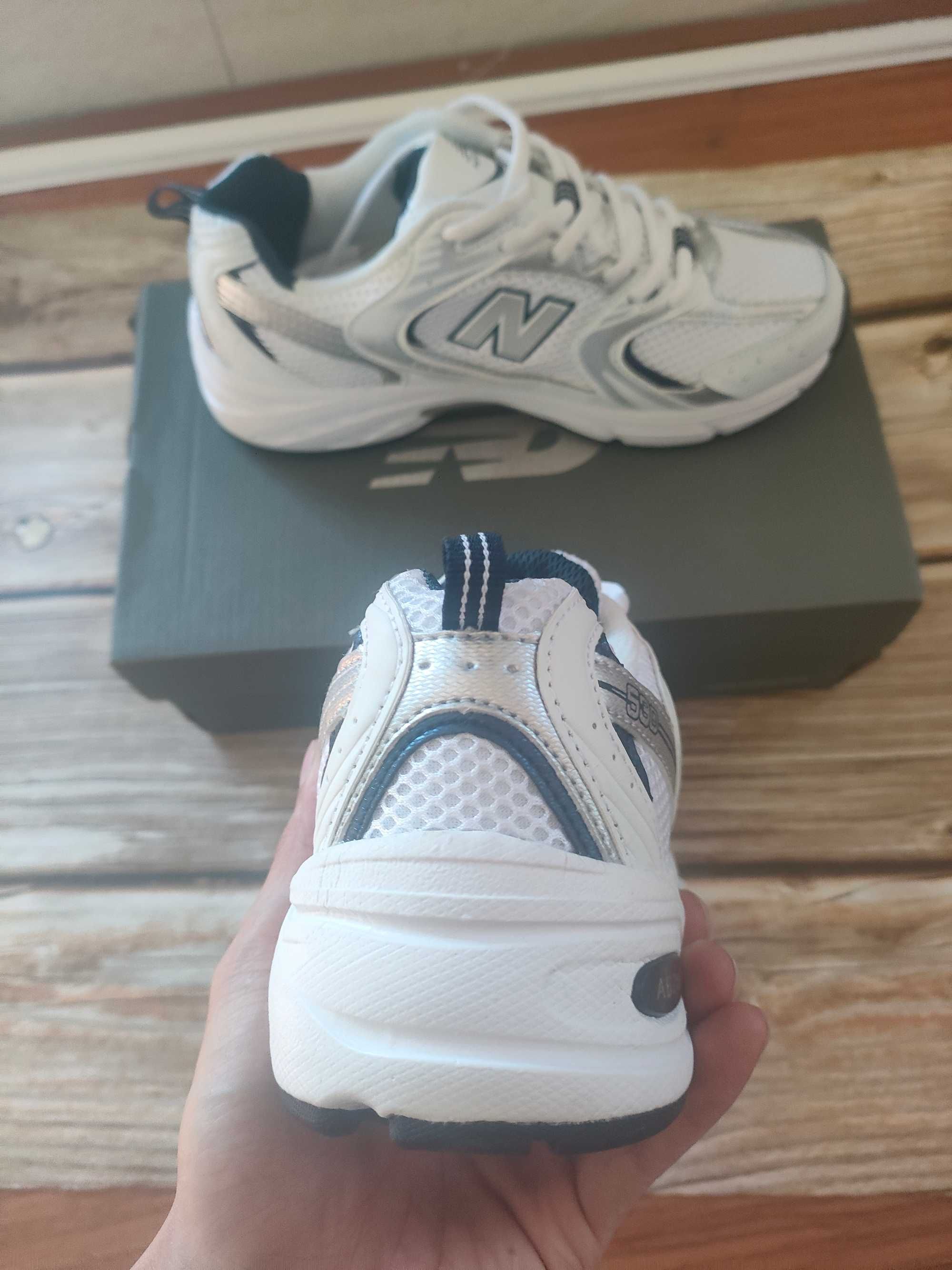 New Balance 530 White Silver Navy Eu 37