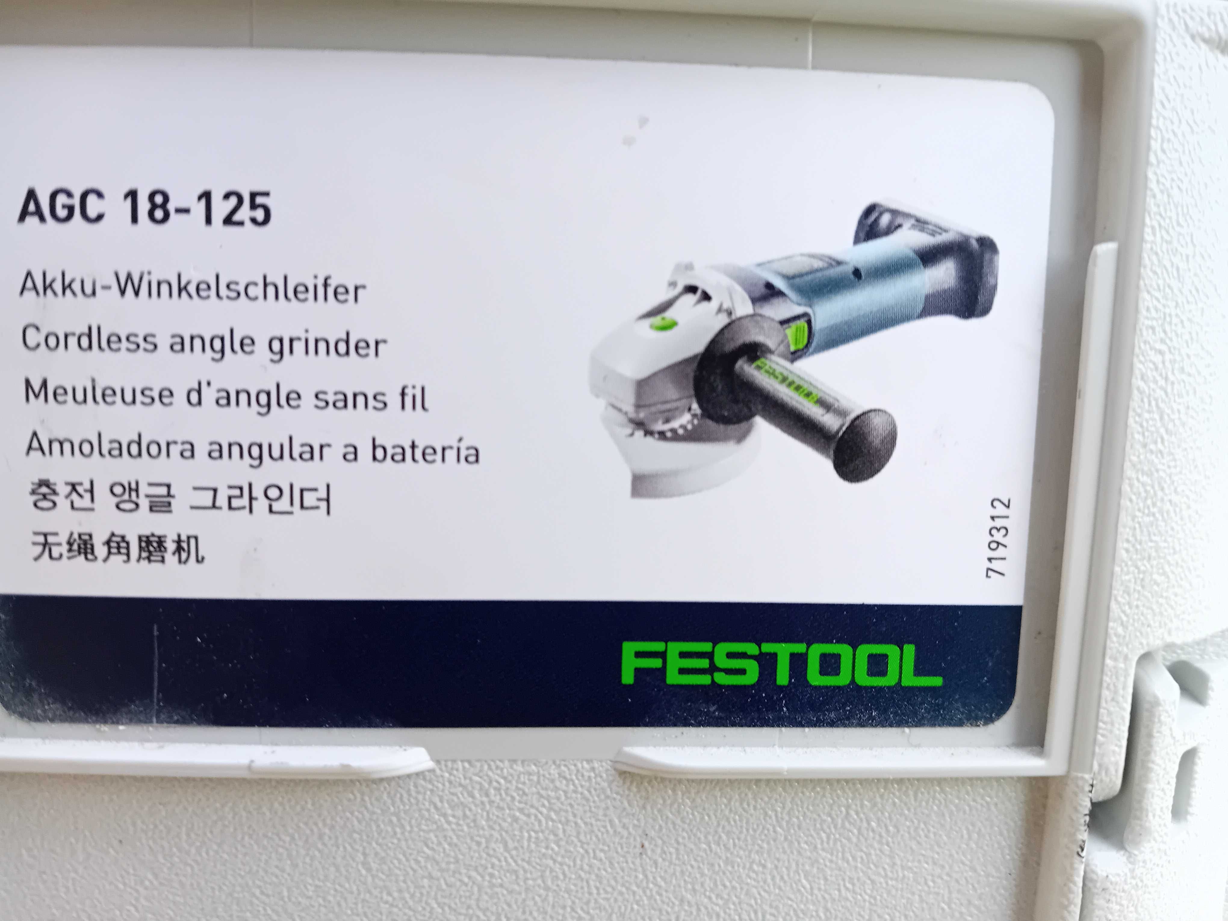 Zestaw narzędzi  FESTOOL 18 4x5,2 TCL 6 DUO ,AGC 18-125,OSC18,PSC 420