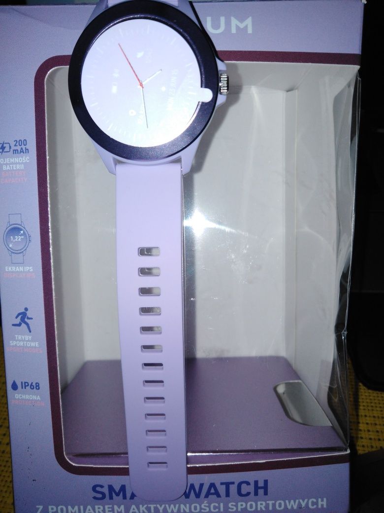 Smartwatch Forever Colorum CW-300Fioletowy