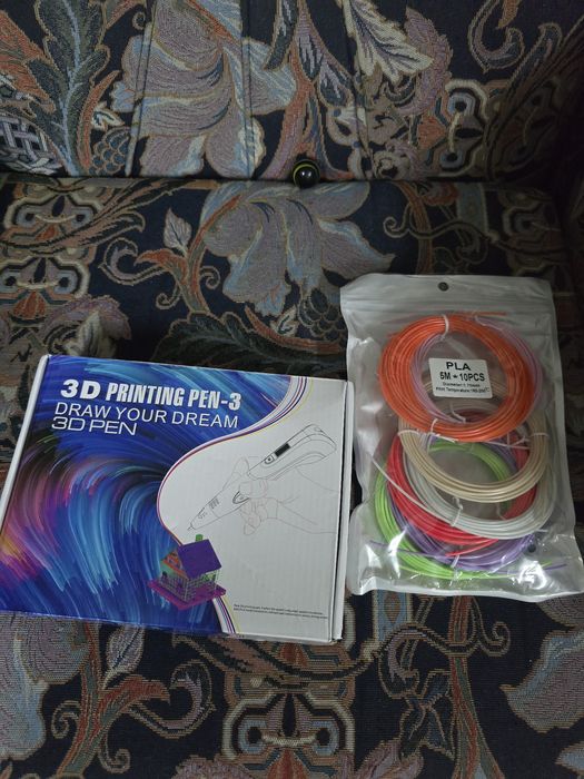 Vendo caneta 3d com assecorios