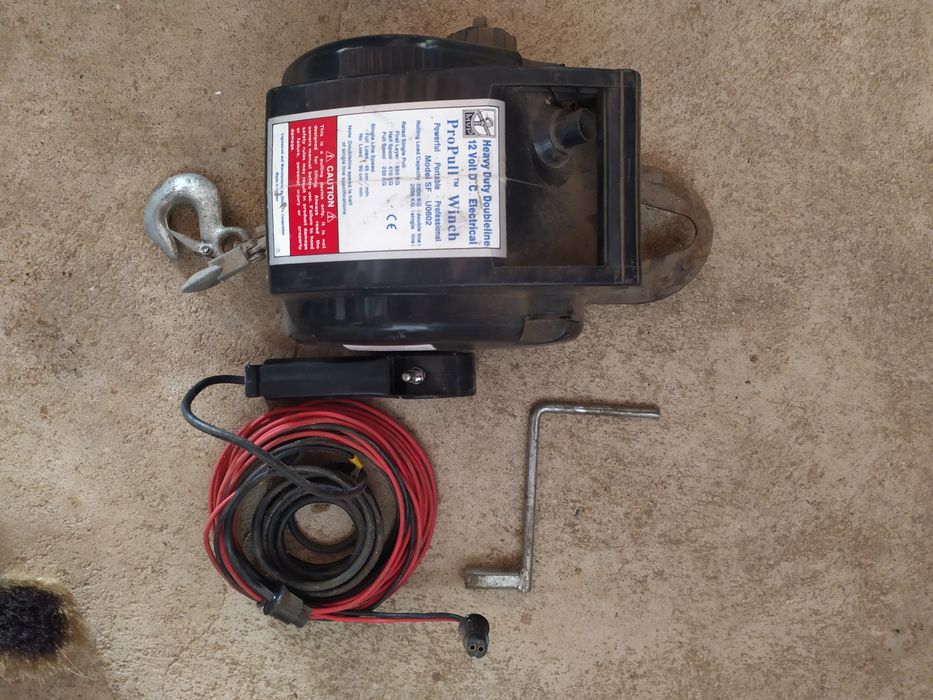 Guincho elétrico 12v