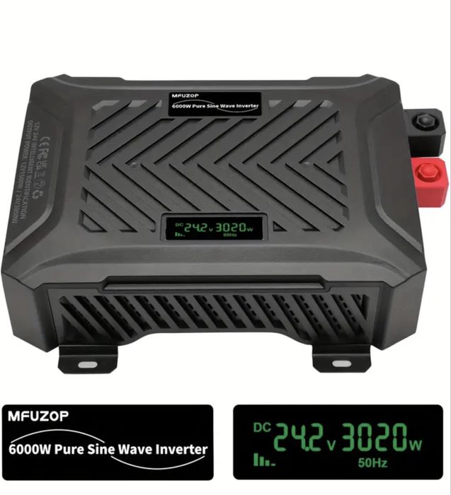 Inversor de Onda Senoidal Pura 24V 3000