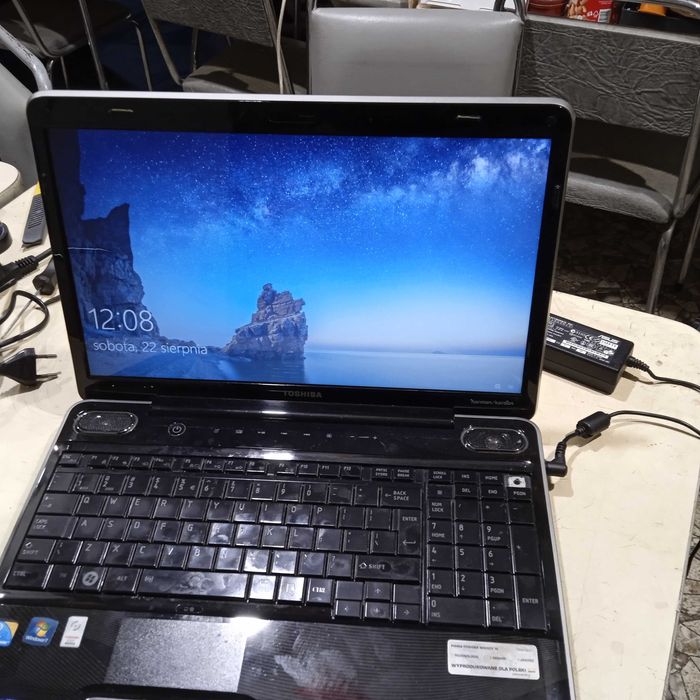 laptop toshiba satellite A500-1H1 sprawny bez ładowarki i baterii