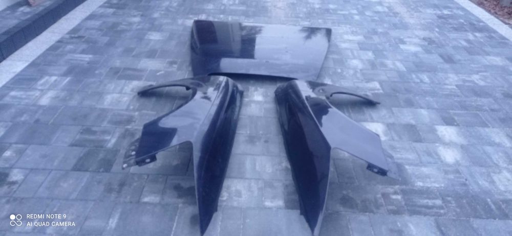 Audi A6 C6 zderzak przód kompletny maska błotnik przedni zderzak