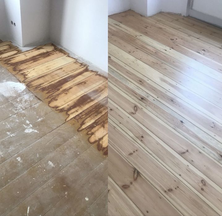 Cyklinowanie bezpyłowe, układanie parkietu renowacja tarasów i schodów