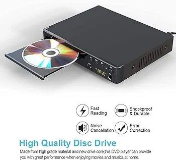odtwarzacz DVD do telewizora, odtwarzacz CD bez regionu z połączeniem