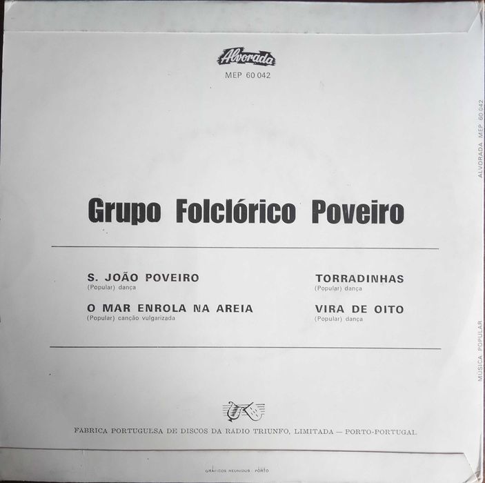 Grupo Folclórico Poveiro	- - - - -	S. João Poveiro	- - - - -	EP