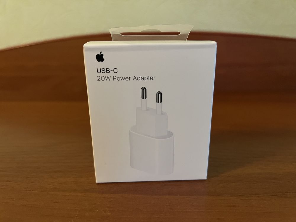 Apple 20w usb-c power adapter white / новый / оригинал