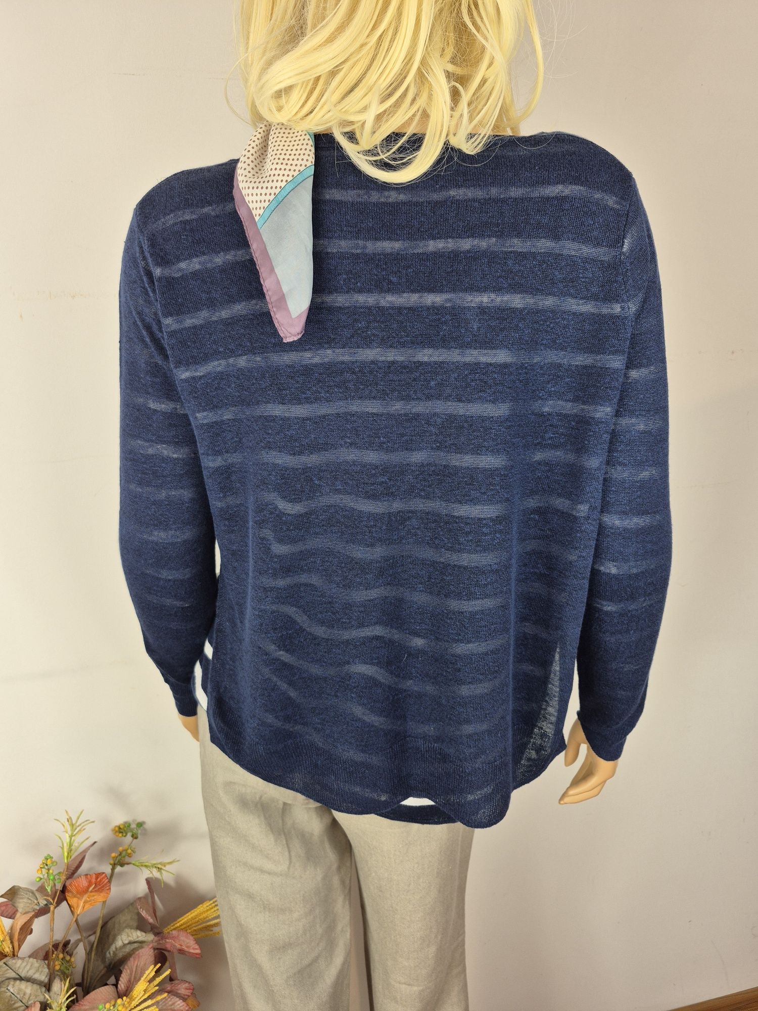 Sweter 100% len  XL Pure