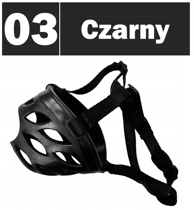 3 Kolory Gumowy Kaganiec Dla Psa Anty - Śmieci