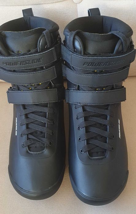 POWERSLIDE KAZE BLACK 90, BUTY 46, freeskate /urban, termoformowalne