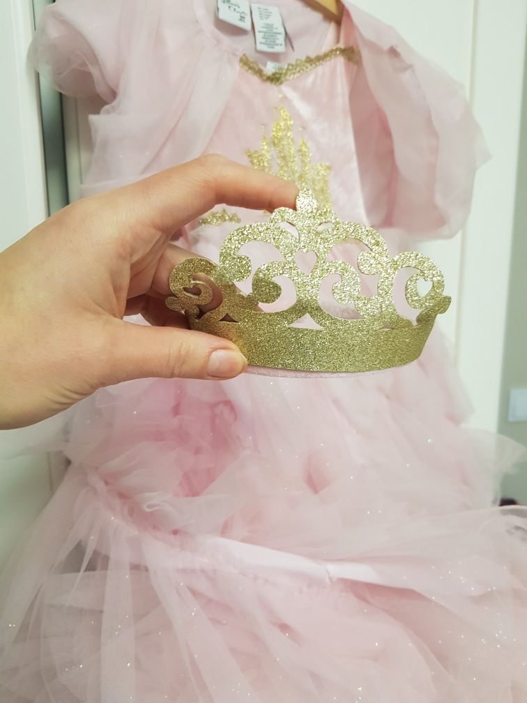 Suknia sukienka księżniczki przebranie strój kostium na bal