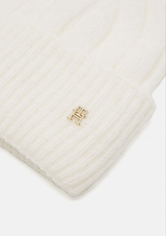 Tommy Hilfiger czapka zimowa  z welną z alpaki