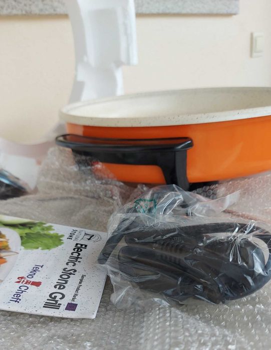 Grelhador Cerâmico Elétrico, Natural Stone - NOVO