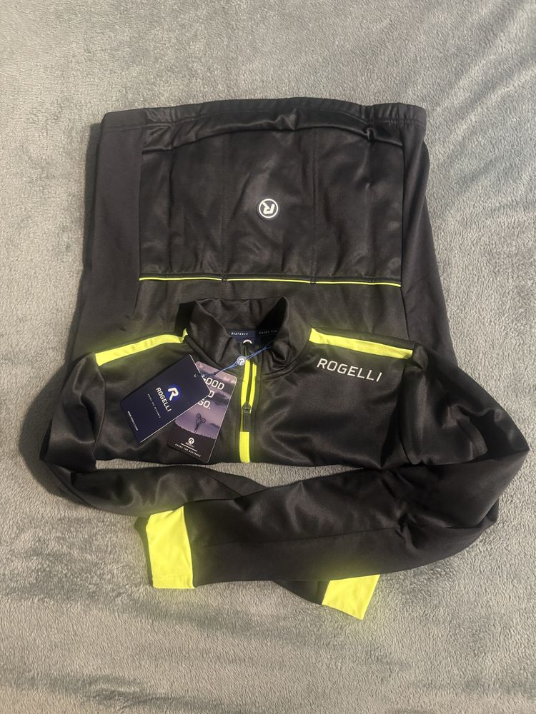 Bluza/koszulka rowerowa/kolarska Rogelli Core LS Jersey