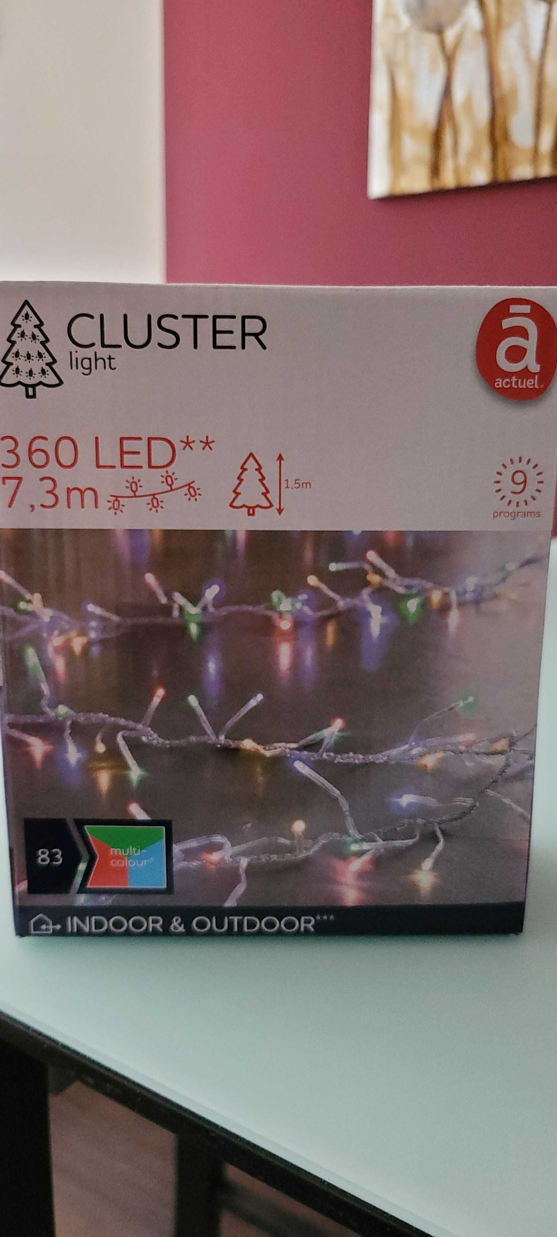 Lampki choinkowe LED 360, 9 programów