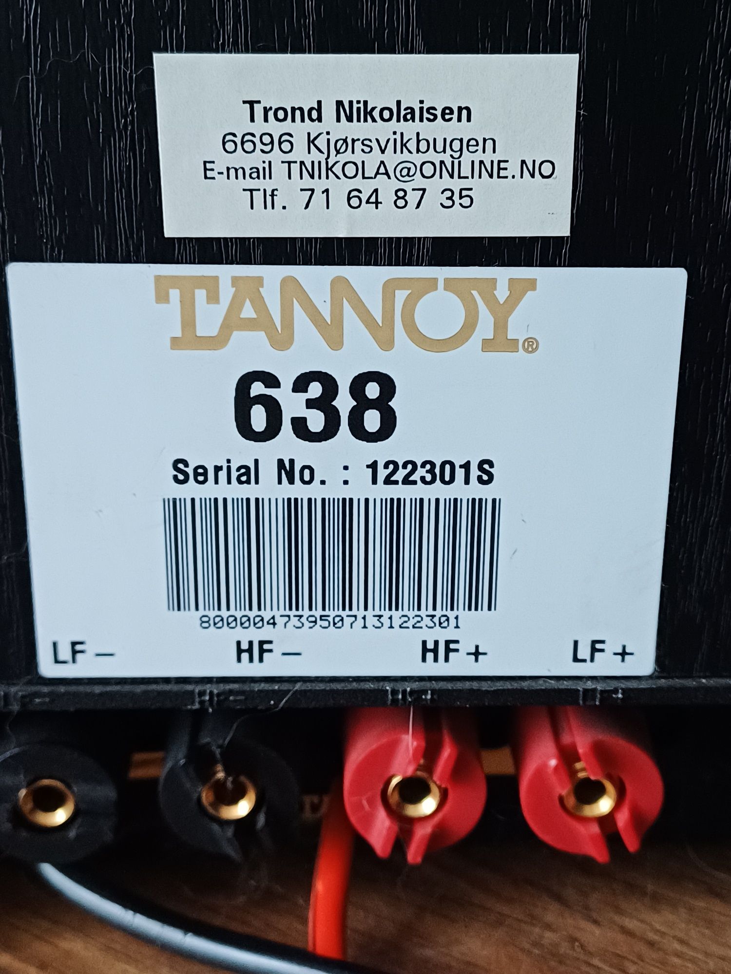 Tannoy 638 kolumny audiofilskie Anglia super stan dowóz. Promocja
