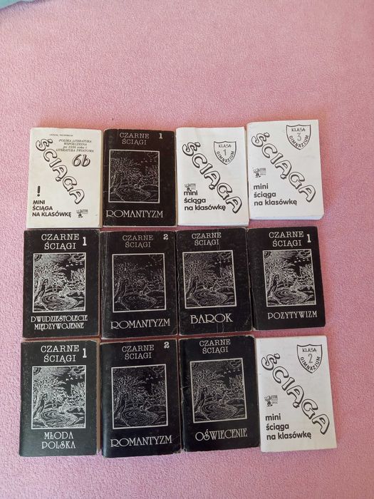 Książki ściągi omówienia lektur