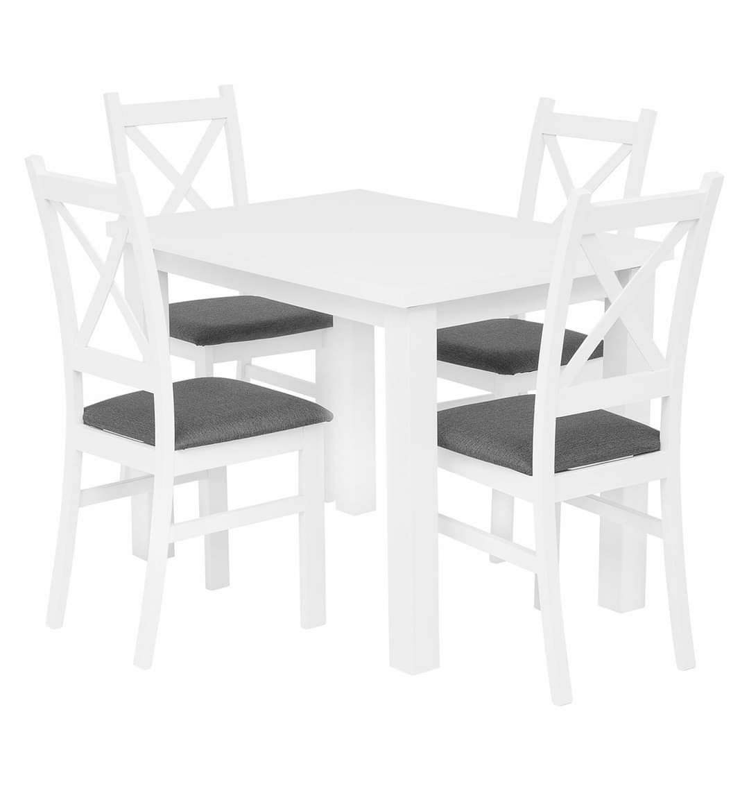 Zestaw KRZYŻAK- stół i 4 krzesła