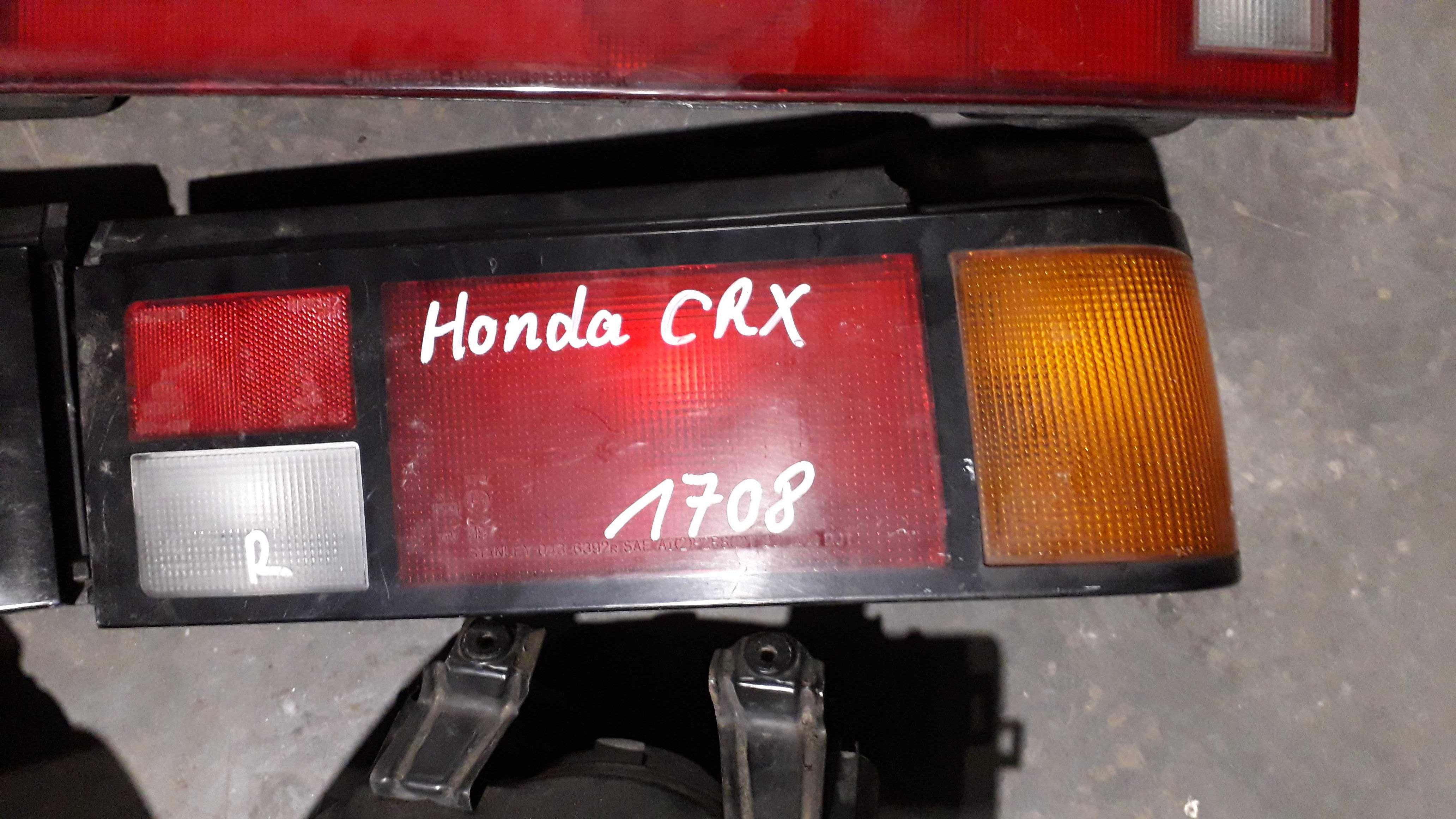 Farol farolim Mala HONDA CRX MKI e MKII